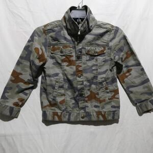 Carter's kids‎ 7 camo jacket snap button front